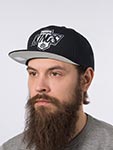 Бейсболка MITCHELL NESS арт. HS8545-LAKBLCK Los Angeles Kings NHL (black)